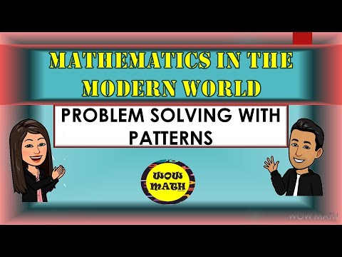 problem solving with patterns mathematics in the modern world