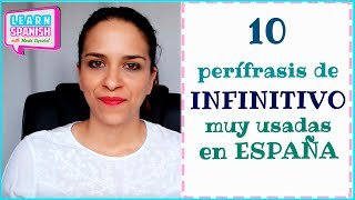 10 PERÍFRASIS de infinitivo muy usadas || Aprender español