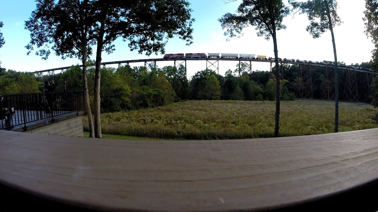 TULIP TRESTLE , the longest and tallest railway bridge in the state of