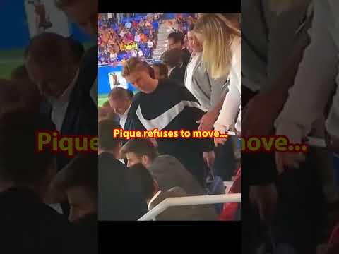PIQUE DISRESPECTS FRENKIE DE JONGS WIFE SEE WHAT DE JONG DOES Shorts