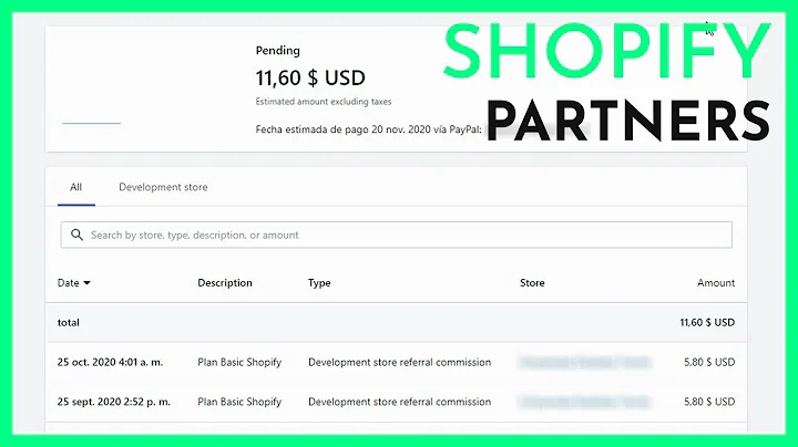 Gana dinero creando tiendas en Shopify