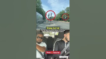 Confusing Traffic Lights Mishap: Learner Driver