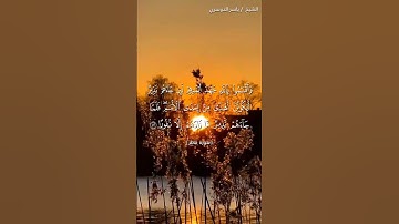 سورة فاطر من آية 41  إلى آية 42 بصوت الشيخ ياسر الدوسري♥♥