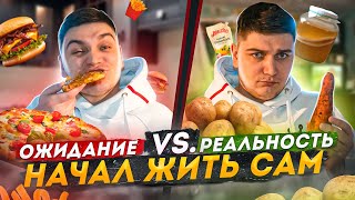 НАЧАЛ ЖИТЬ САМ: ОЖИДАНИЕ VS РЕАЛЬНОСТЬ