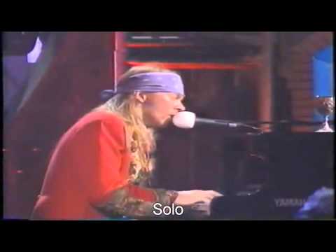 Guns N' Roses - November Rain , Subtitulada Al Español