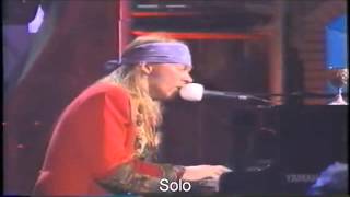 Video thumbnail of "Guns N' Roses - November Rain , Subtitulada al Español"