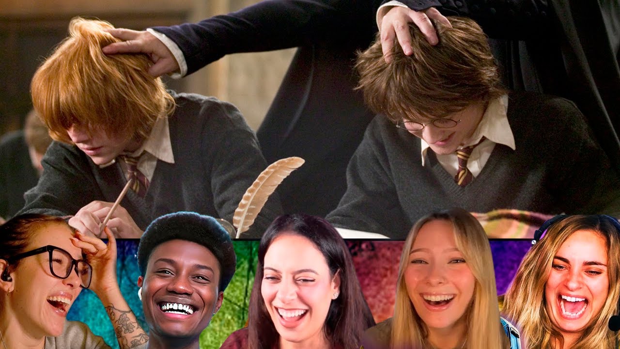 TOP "Snape hitting Harry and Ron" Reactions | Harry Potter and the Goblet of Fire (2005) Reaction