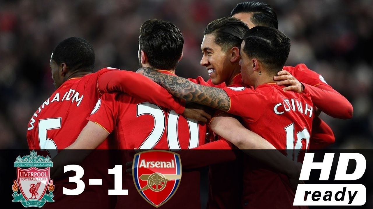 Download Liverpool Fc Vs Arsenal 3-1 PNG