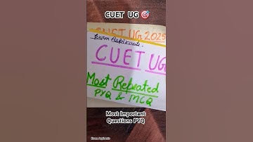 CUET UG | Pyq Cuet | Most Important Questions Cuet | General Aptitude Test | #cuet #cuetexam #cuetpg