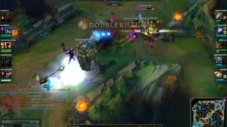 Lux flash into a double kill