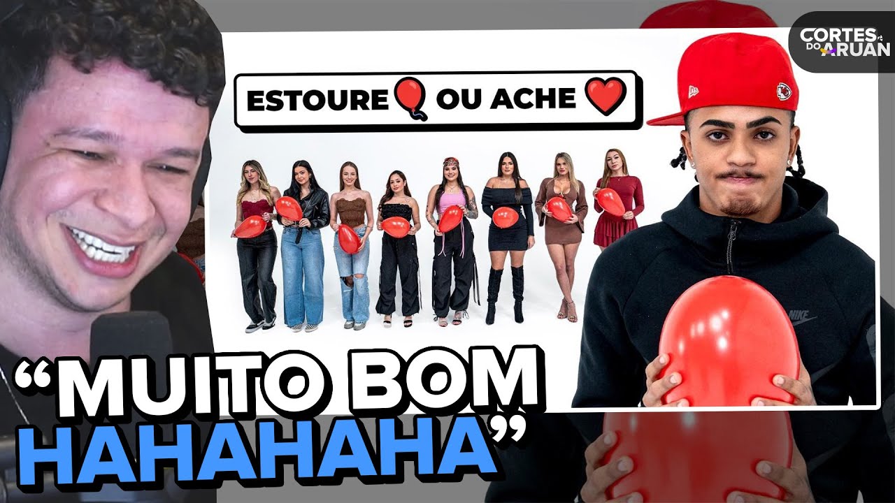 ARUAN REAGE: ESTOURE O BALÃO OU ENCONTRE SEU AMOR! EP:27 (PEIXE) - Cortes do Aruan