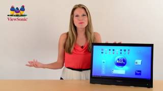 ViewSonic VSD220 22-Inch 21.5-Inch Vis) Full HD 1080p LED Touchscreen Smart Display and A