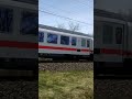Werbelok mit IC1 Flachwagenpark #railive #railway #train #video #travel #rail #germany#green #hobby