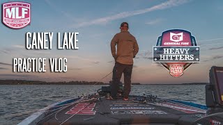 Back to Caney Lake // Major League Fishing - Heavy Hitters Practice Vlog