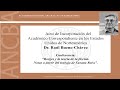 Acto de incorporacin del dr ral buenochvez como acadmico correspondiente  ancba