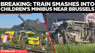 WATCH: Train Collides With Minibus Carrying Children in Belgium, Several Hurt