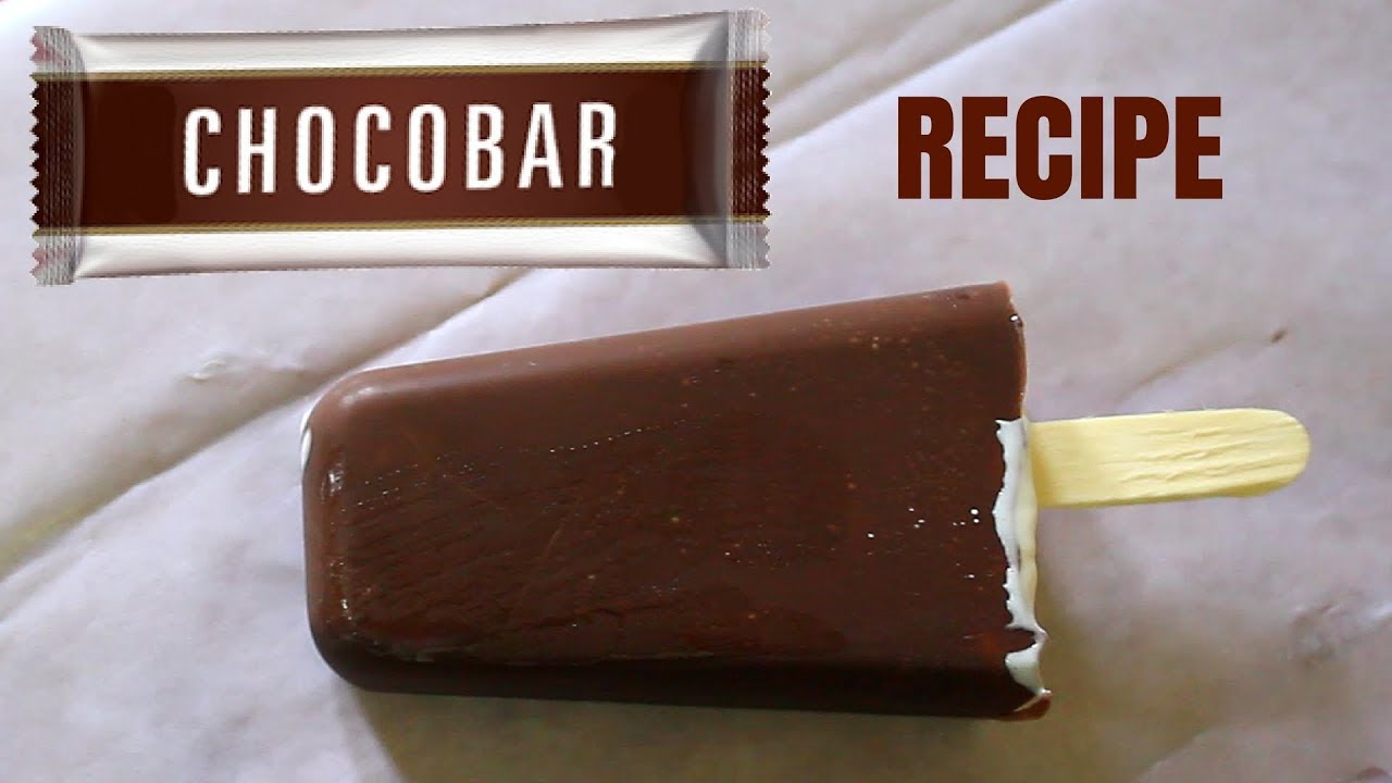 Choco Bar Ice Cream Recipe Without Ice Cream Maker Without Egg Youtube