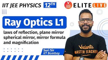 Ray Optics Class 12 | L1 | JEE Main | JEE Advanced | Suri Sir Vedantu | Vedantu