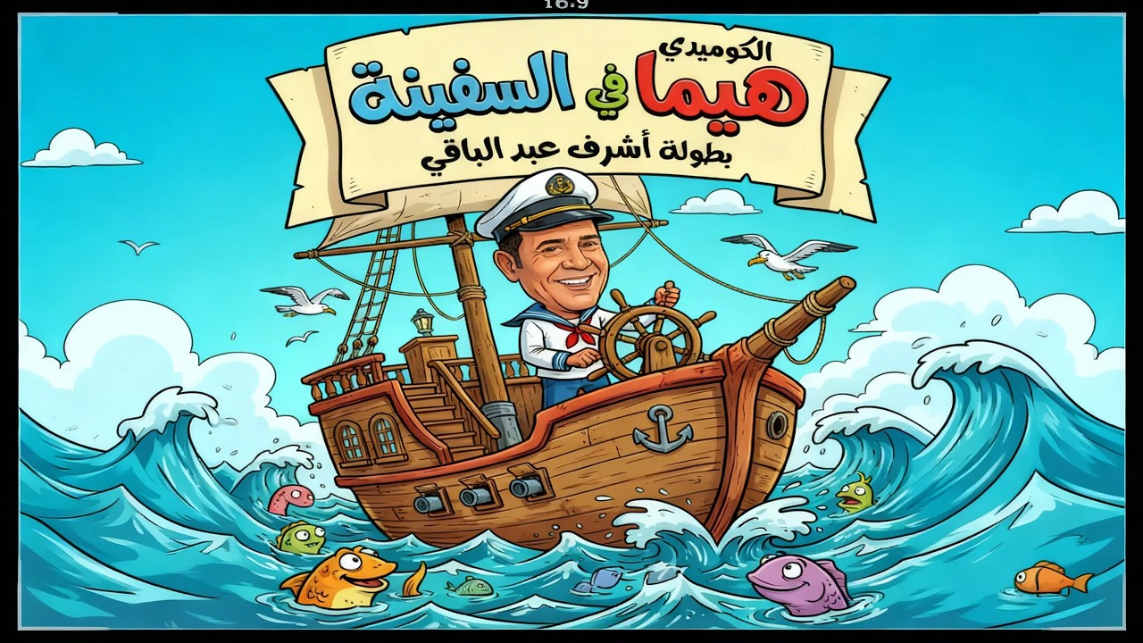 المسلسل الإذاعي الكوميدي  هيما في السفينة بطولة أشرف عبد الباقي