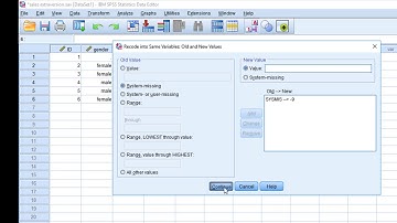 10- الاحصاء ببساطه - خيارات القيم المفقوده - عرض العمود و المحاذاه للمتغيرات في برنامج SPSS