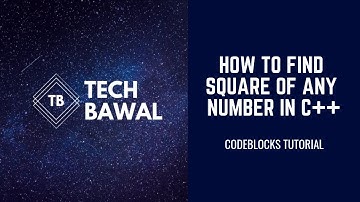 #8 How to Find Square of Any Number in C++ Programming
