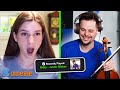 Violinist Plays the Last Song People Listened To On Omegle