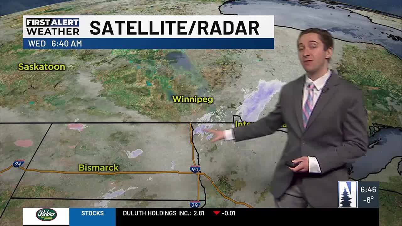 Snow showers this afternoon ahead of a brief warmup - YouTube