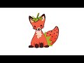 strawberry fox 🍓 chill lofi beats