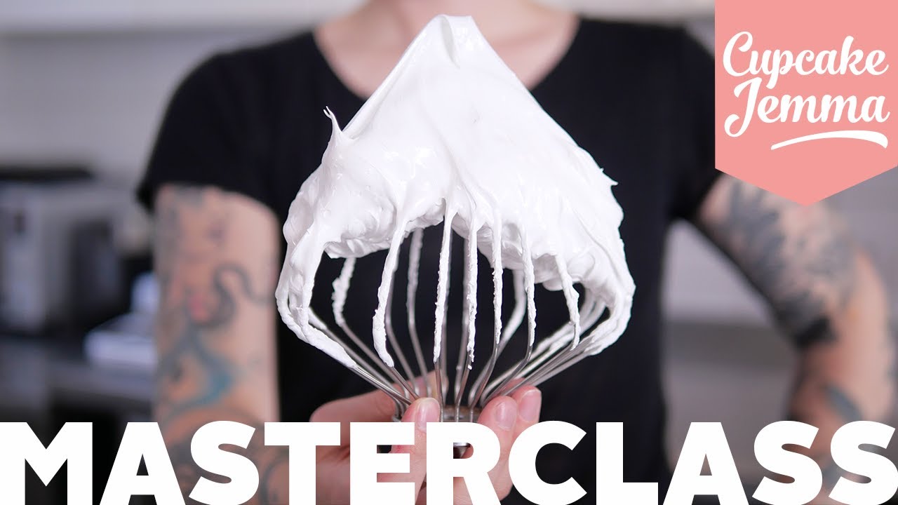 THE SECRET To Perfect Meringues | 3-Meringue Masterclass | Cupcake Jemma | CupcakeJemma