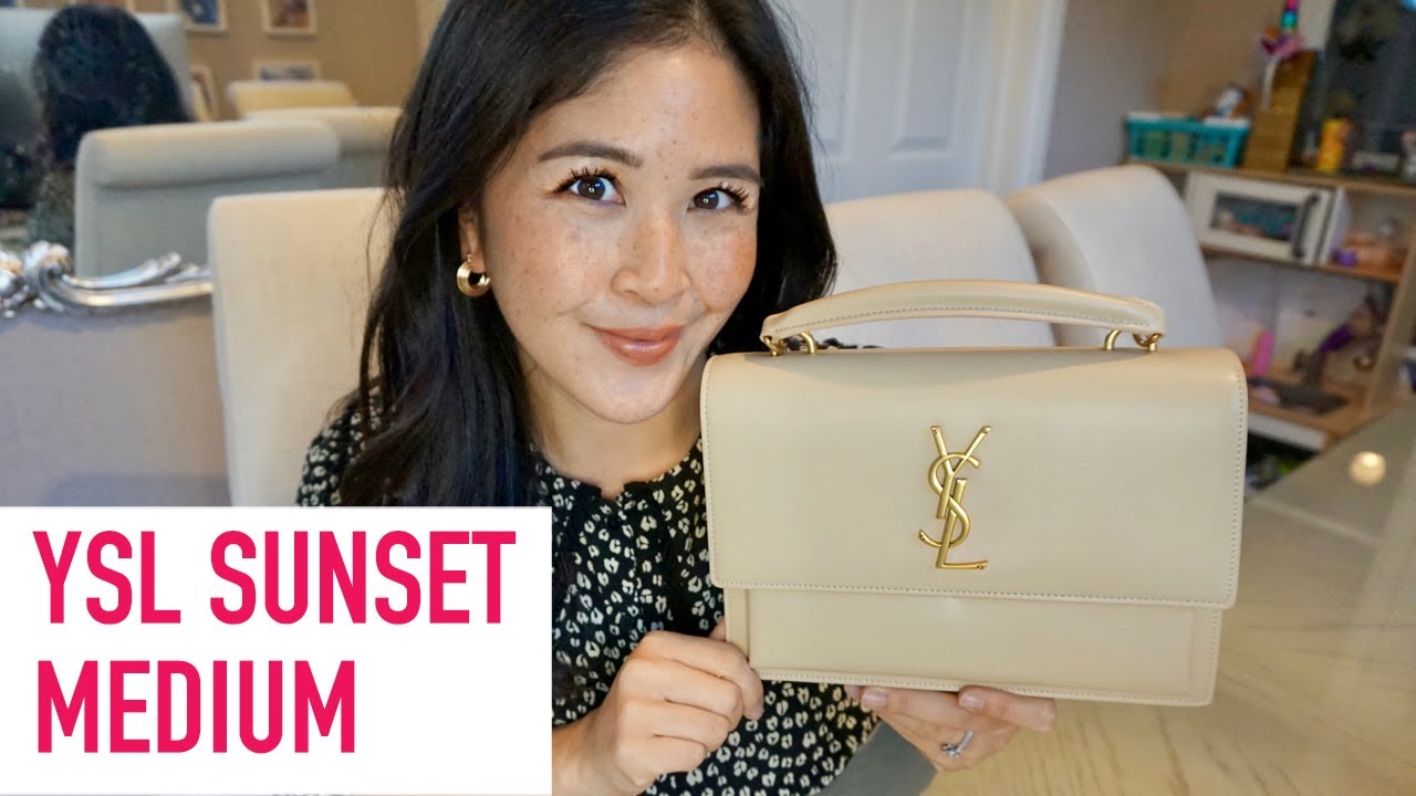 YSL SAINT LAURENT UNBOXING & REVIEW, Sunset Medium