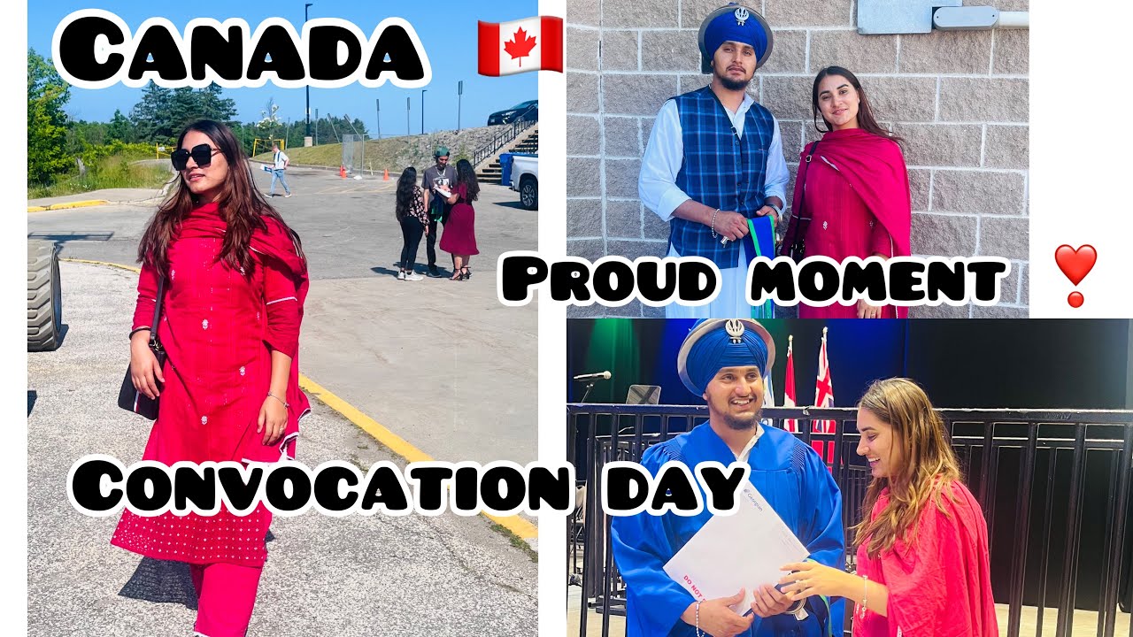 FIRST DAY IN CANADA|| BROTHER’S CONVOCATION DAY 💜 ️|| PROUD MOMENT ...