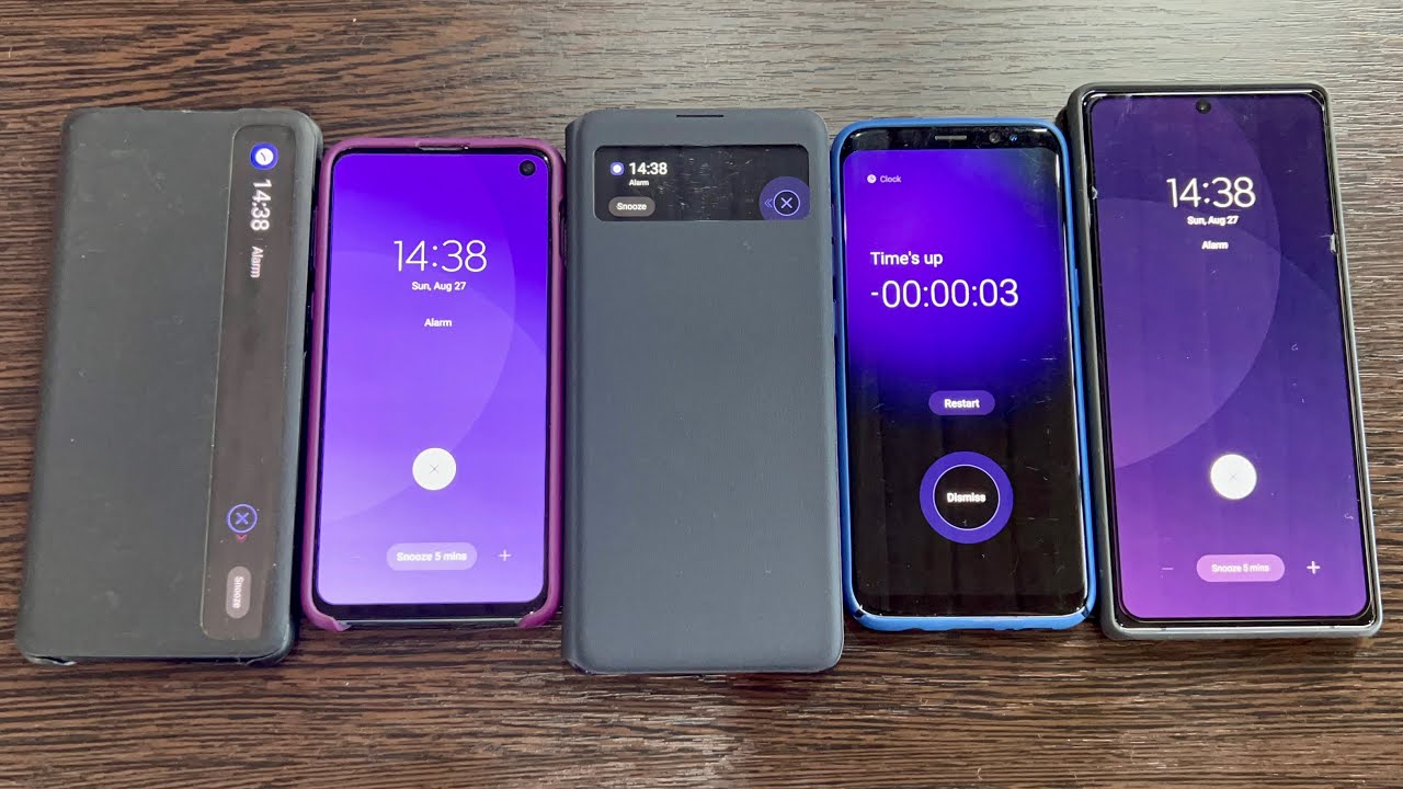 Timer Vs Alarm Clock/ Samsung, Android 1013/ s8,10,20/ Note 10,20