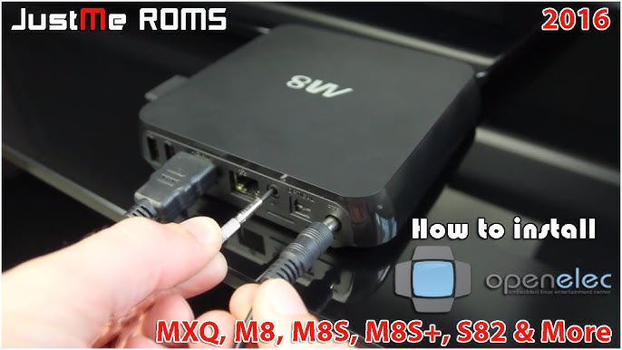 How-to Reinstall Firmware MXQ MXS M8N M8S Kodi Media Player - Fix All  Problems - YouTube