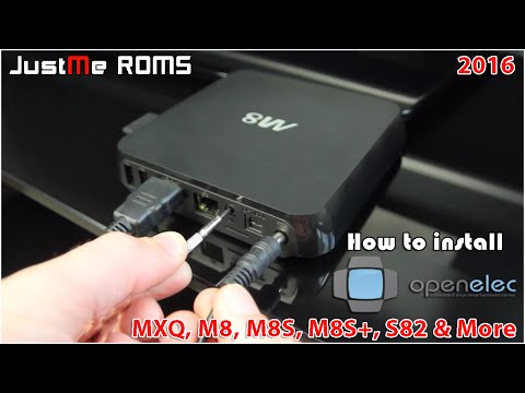 How To Install OpenELEC on MX2 MXQ, M8, M8s, M8s+, MINIX & Beelink Android TV Box
