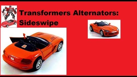 Review: Transformers Alternators Sideswipe