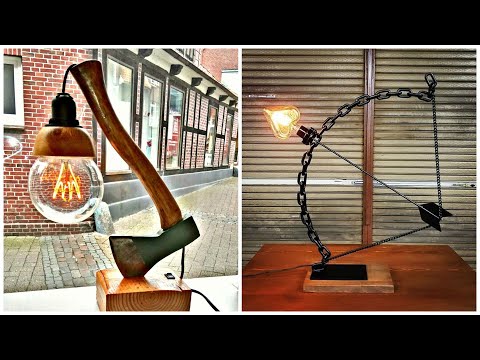 Selbstgemachte Tischlampen! 35 schöne Ideen zur Inspiration!