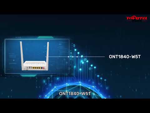 WIFI5 & CATV Optical Network Terminal Toputel ONU1840 W5T