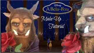 FERA Transformação (Beast Transformation) - A Bela e a Fera - MakeUp Tutorial