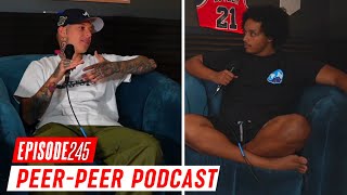 MEET THE BIGGEST BARBER ON YOUTUBE VIC BLENDS | Peer-Peer Podcast Episode 245