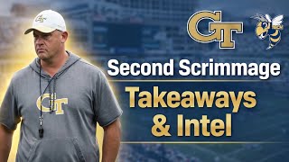 Georgia Tech 2nd Scrimmage REVEALED 👀 Major Takeaways &amp; Insider Intel | Brent Key Update