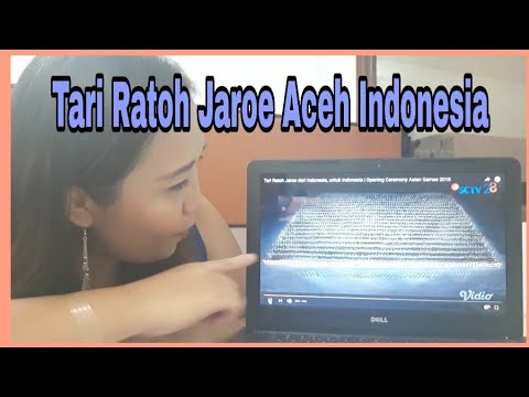 Tari Ratoh Jaroe Aceh Indonesia  2018 Asian Games Opening