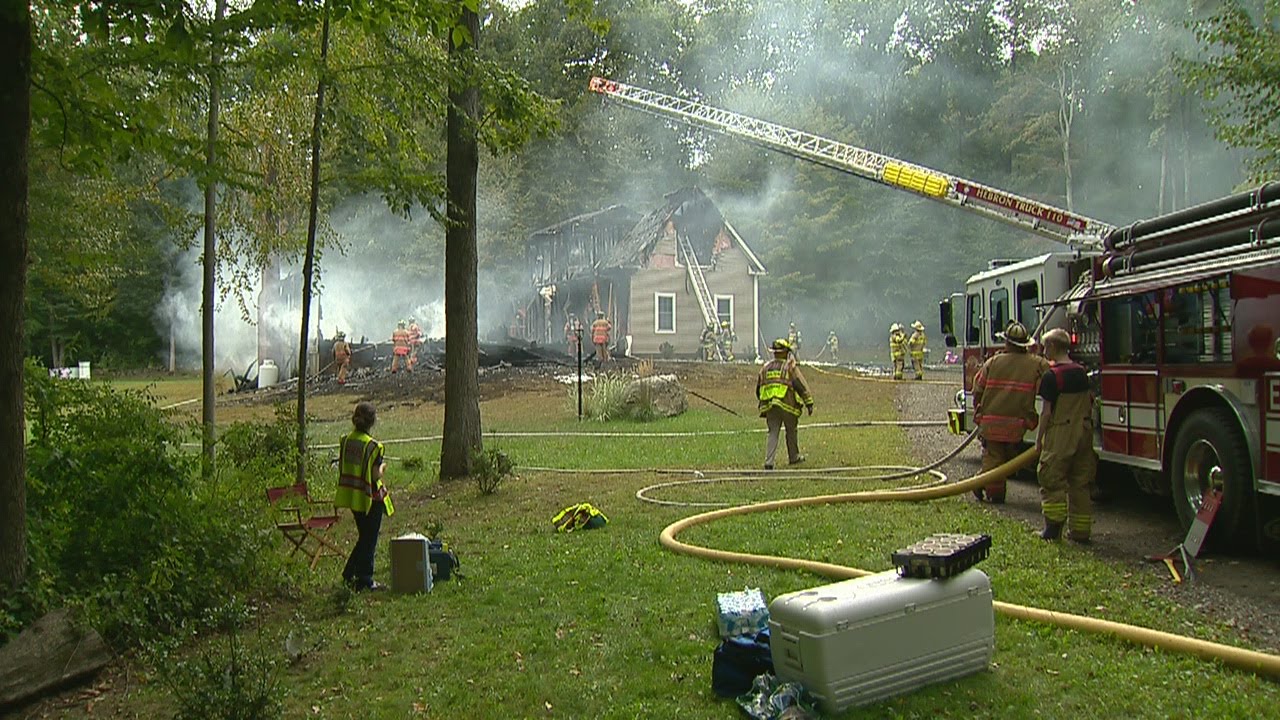Hebron house destroyed in fire YouTube