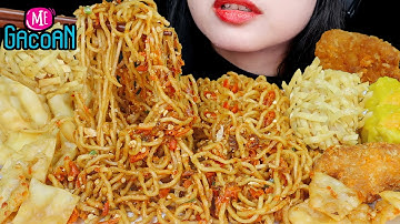 GILA! ASMR MIE GACOAN MIE IBLIS LEVEL TERPEDAS 🔥 UDANG RAMBUTAN, PANGSIT GORENG, UDANG KEJU, SIOMAY