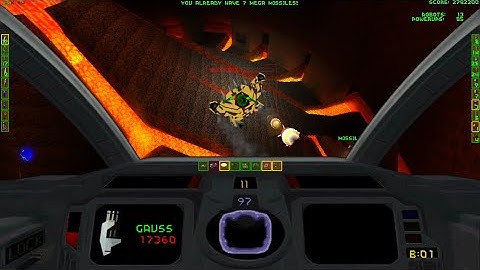 Descent 2 mod: D2X_XL - Geryon Depths - FINAL LEVEL 16 - SlagDump - InsaneUltraHigh - PART2