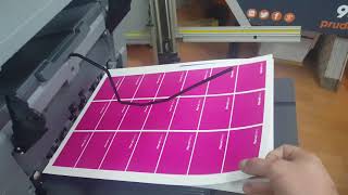 Business Card Setup and Print