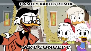 FNF Pibby: Family Issues Remix Art Concept