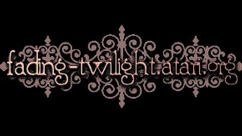 ATARI ST demo - Fading Twilight intro by Rave Network Overscan & The Sirius Cybernetics Corporation