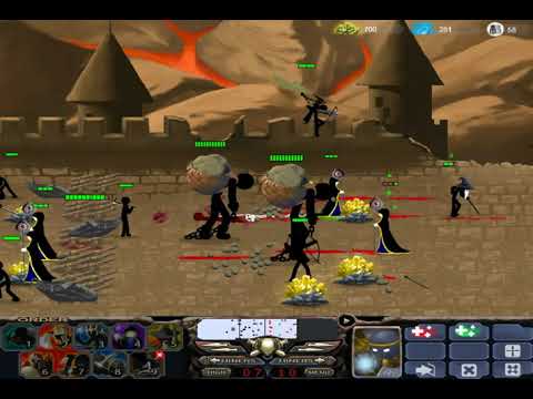 Game Người Que Đại Chiến 2 - Cùng chơi Stick War 2 - Đại chiến người que (Mức độ Insane) || Level 14 - END [4K VIDEO]