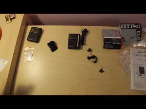 Wireless Lavalier Microphone - Azden WLX-PRO Lavalier System - Unboxing / Review