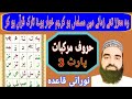 Noorani qaida lesson 2 part 3 in urduhindi asan taleem e quran